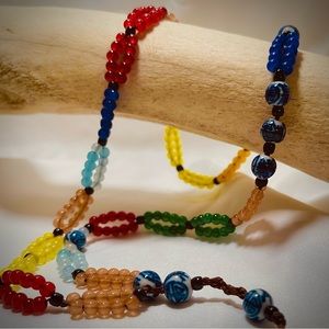 Hand beaded original necklace